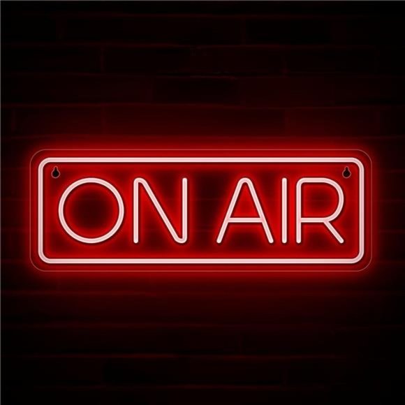 On Air Sign - Live On Air Neon Sign for Twitch, Tiktok, Youtube Streamers/Gamers - Picture 1 of 6